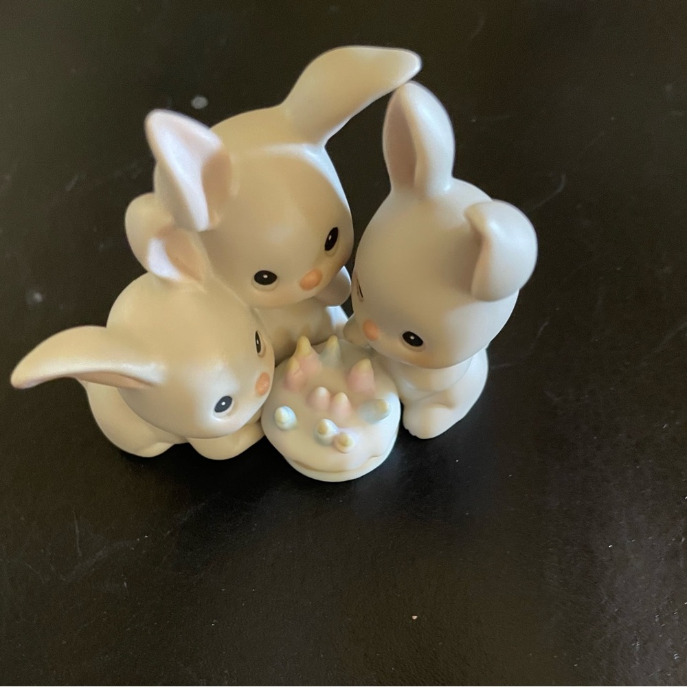 Precious Moments “Another Year and More Grey Hares” Figurine